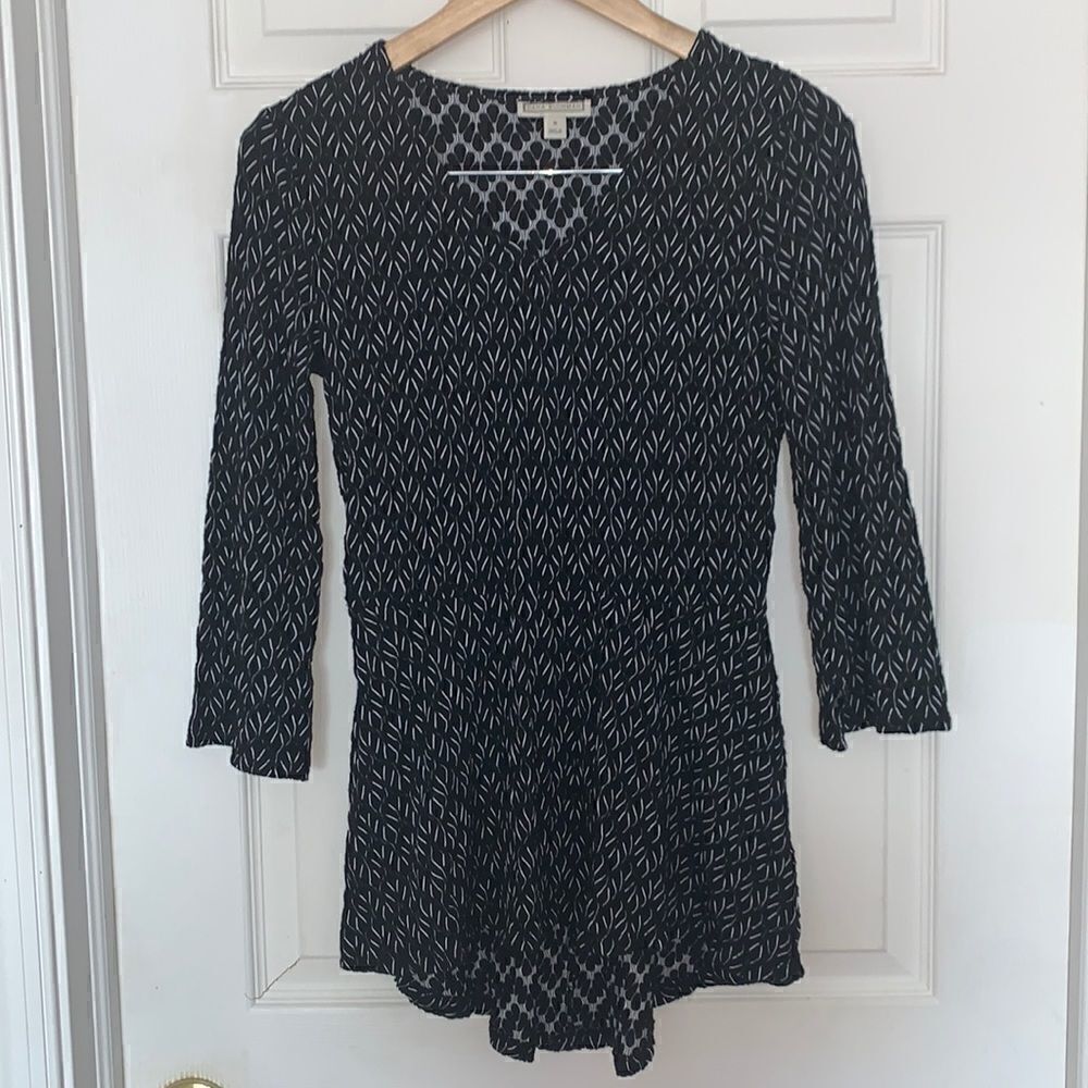 Dana Buchman peplum top